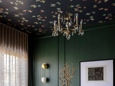 At Home With Alykhan Velji Designs: A Study in How Wallpaper Creates Cohesiveness