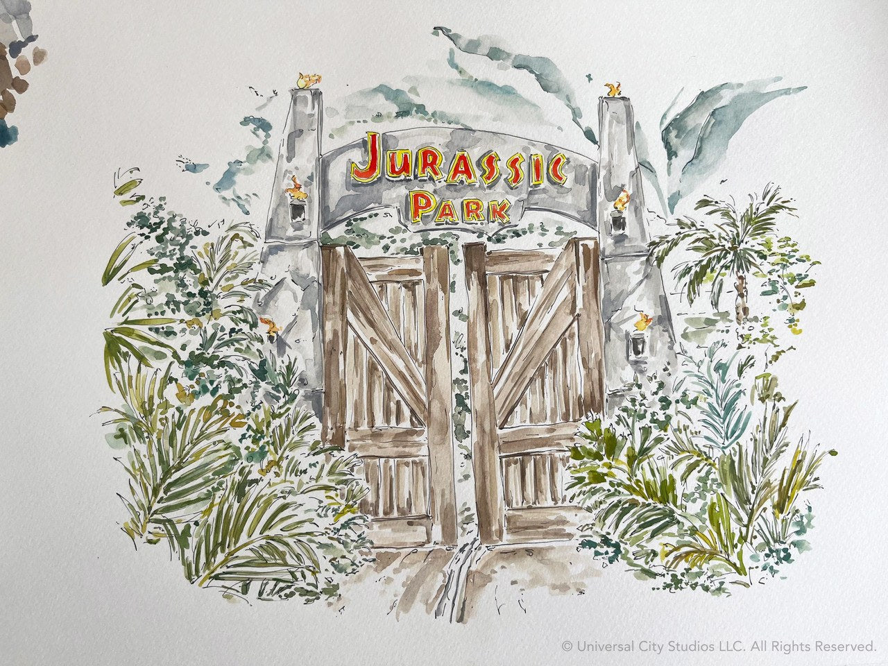 Scene from Jurassic Park that inspired Life Finds a Way | Hygge & West