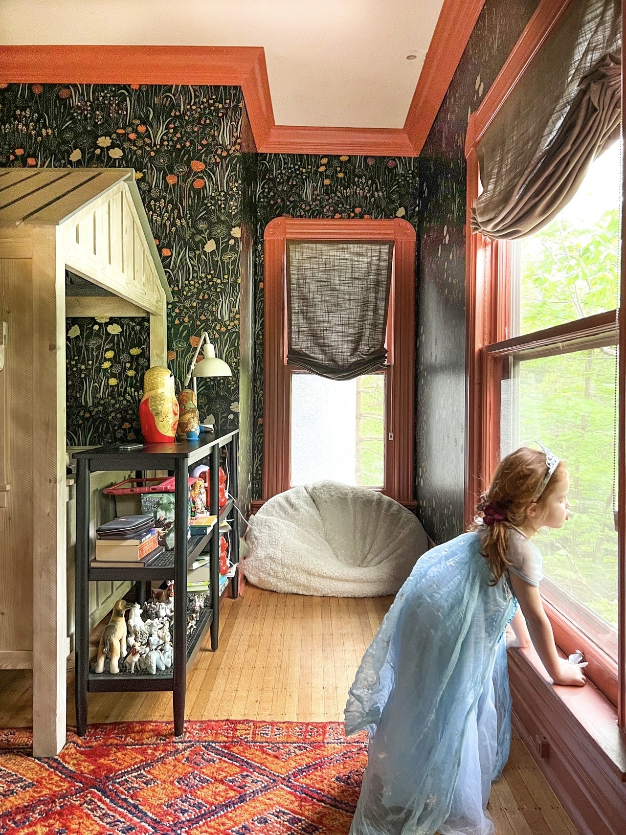 Room with Hygge and West Schoolhouse wallpaper